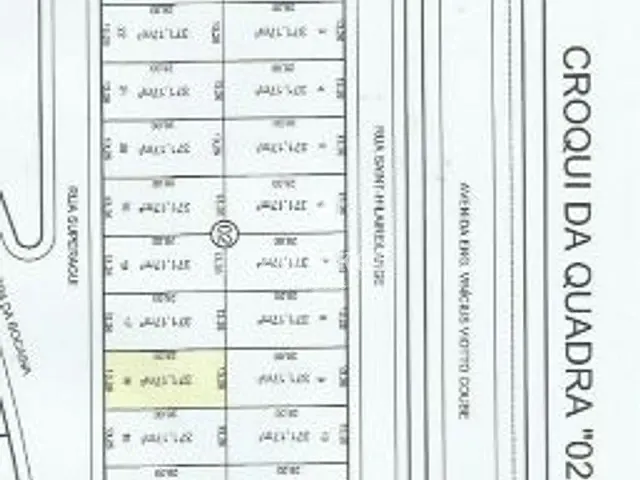 Terreno com 371m², à venda, no bairro Samambaia Parque Residencial em Bauru