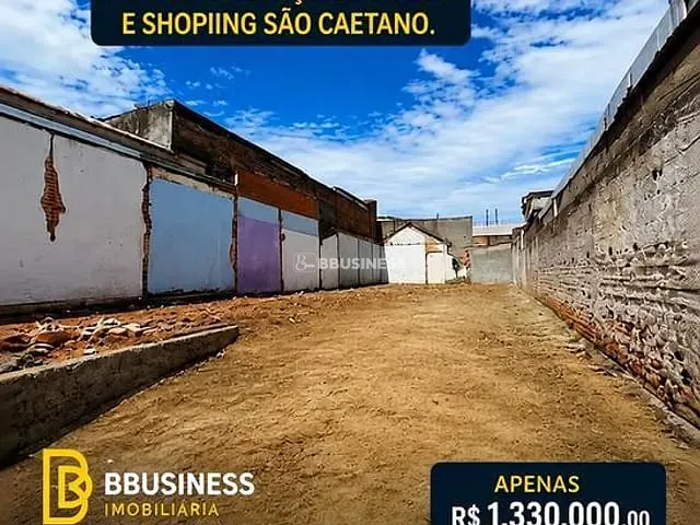 Terreno com 261m², à venda, no bairro Cerâmica em São Caetano do Sul
