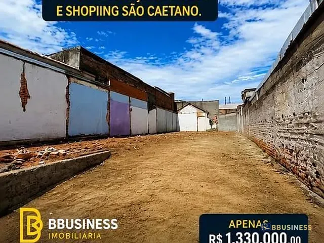 Terreno com 261m², à venda, no bairro Cerâmica em São Caetano do Sul
