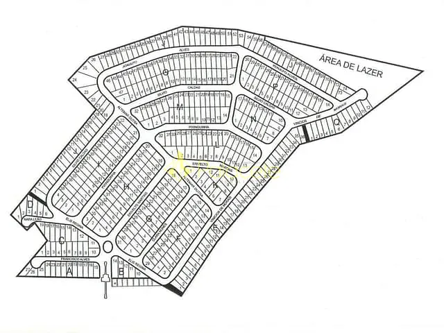 Terreno com 250m², à venda, no bairro Caminho Novo em Tremembé