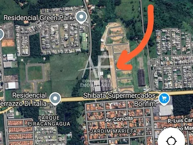 Terreno com 200m², à venda, no bairro Piracangaguá em Taubaté