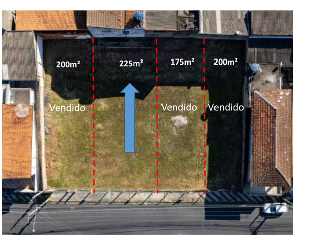 Foto do Terreno - Terreno residencial para venda em Vila Tavares, 225m² | Lares e Andares Imóveis