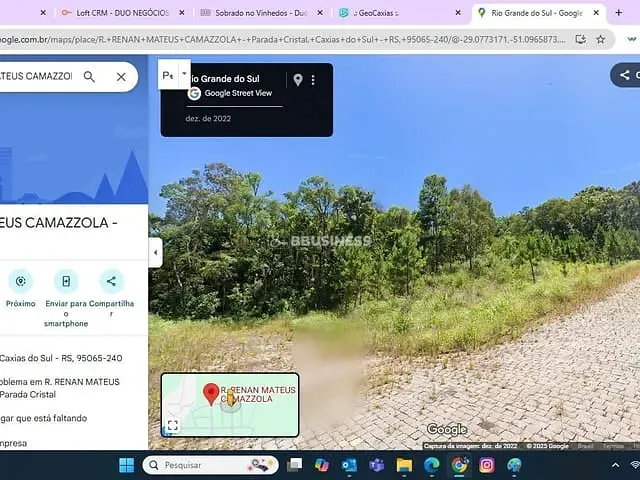 Terreno com 300m², à venda, no bairro Parada Cristal em Caxias do Sul
