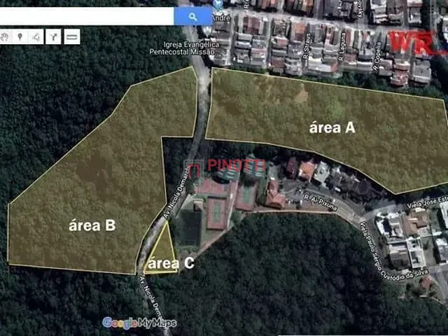 Terreno à venda, no bairro Parque Botujuru em São Bernardo do Campo
