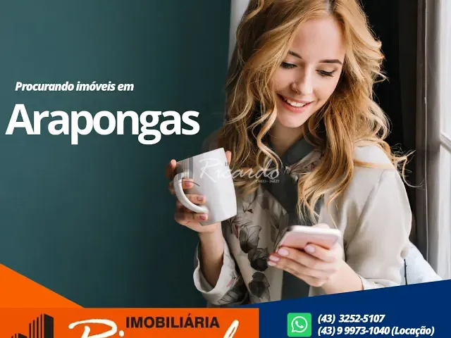 Terreno com 300m², à venda, no bairro Vila Nova em Arapongas