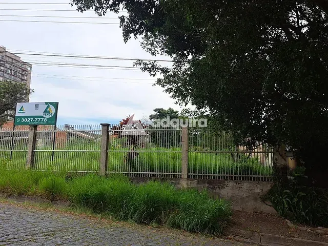 Terreno com 1100m², à venda, no bairro Jardim Carvalho em Ponta Grossa