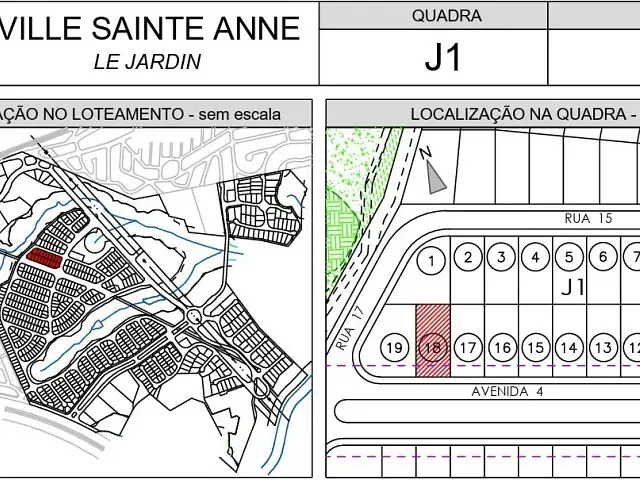 Terreno com 480m², à venda, no bairro Ville Sainte Anne em Campinas