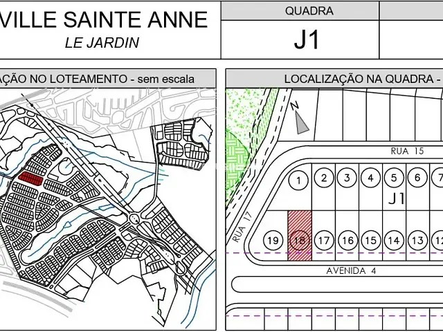 Terreno com 480m², à venda, no bairro Ville Sainte Anne em Campinas