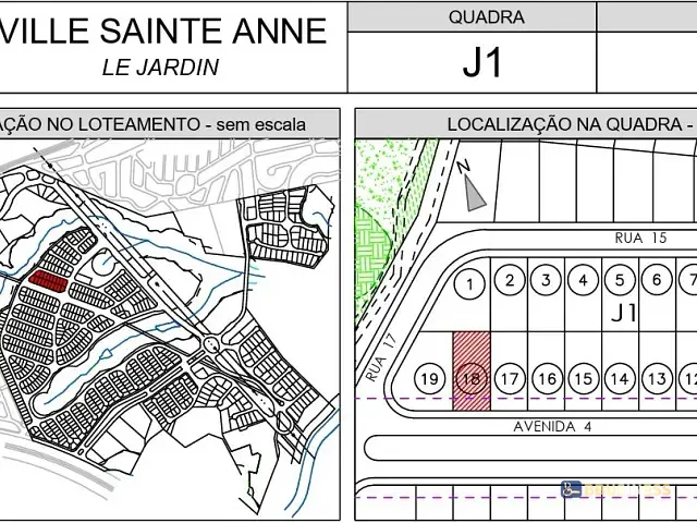 Terreno com 480m², à venda, no bairro Ville Sainte Anne em Campinas