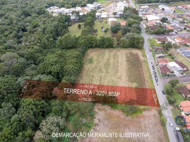 Terreno à venda, no bairro Jardim Padre José De Anchieta em Campo Largo