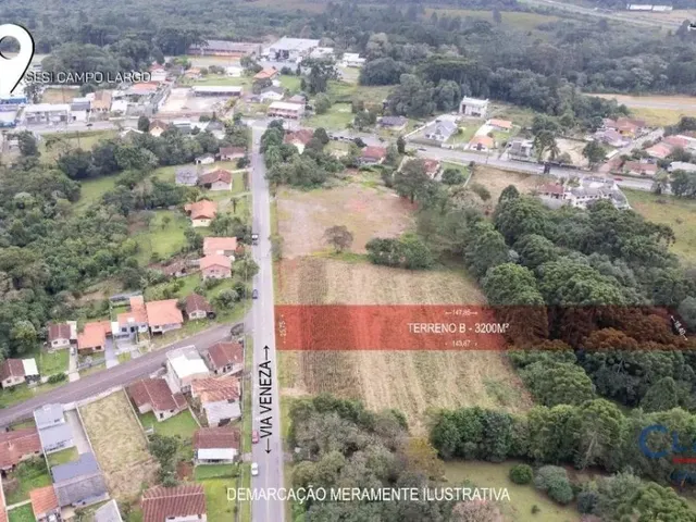 Terreno à venda, no bairro Jardim Padre José De Anchieta em Campo Largo