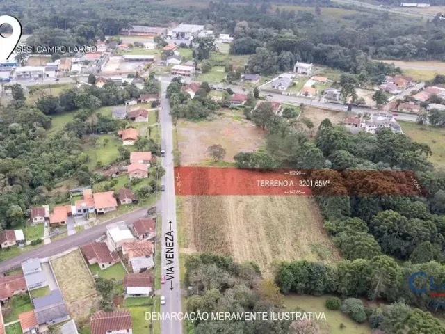 Terreno à venda, no bairro Jardim Padre José De Anchieta em Campo Largo