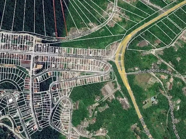 Terreno com 7816m², à venda, no bairro Ponte Seca em Ribeirão Pires