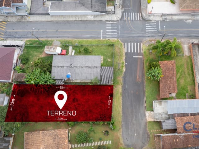 Terreno à venda, no bairro Jardim Sao Vicente em Campo Largo
