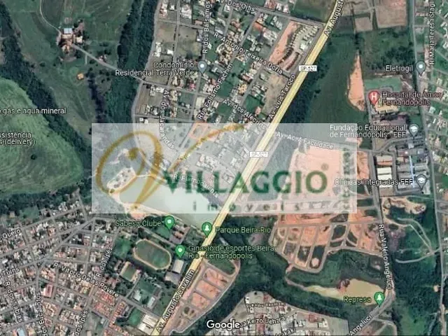 Terreno com 1112m², à venda, no bairro Residencial Terra Verde em Fernandópolis