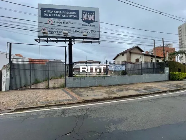 Terreno com 497m², para alugar, no bairro Jardim Nossa Senhora Auxiliadora em Campinas