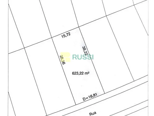 Terreno com 623m², à venda, no bairro Condomínio Residencial Alphaville I em São José dos Campos