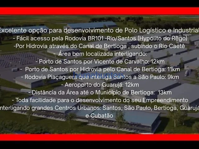 Terreno com 240000m², à venda, no bairro Vale do Quilombo em Santos