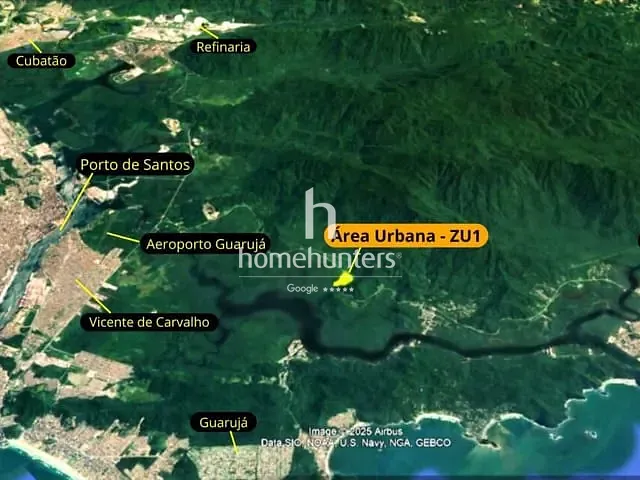 Terreno com 240000m², à venda, no bairro Vale do Quilombo em Santos