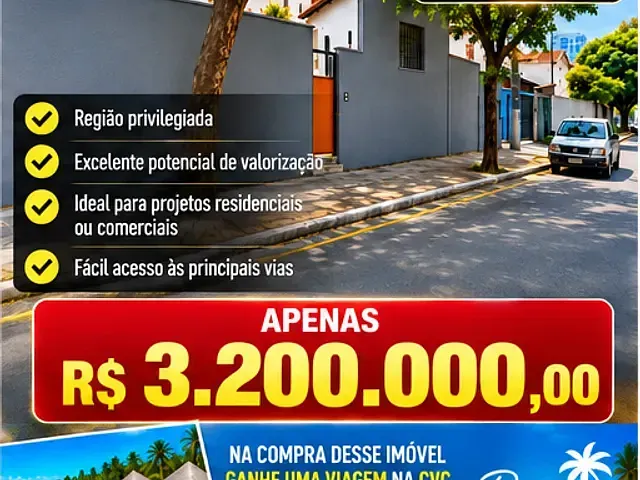 Terreno com 1050m², à venda, no bairro Centro em São Caetano do Sul