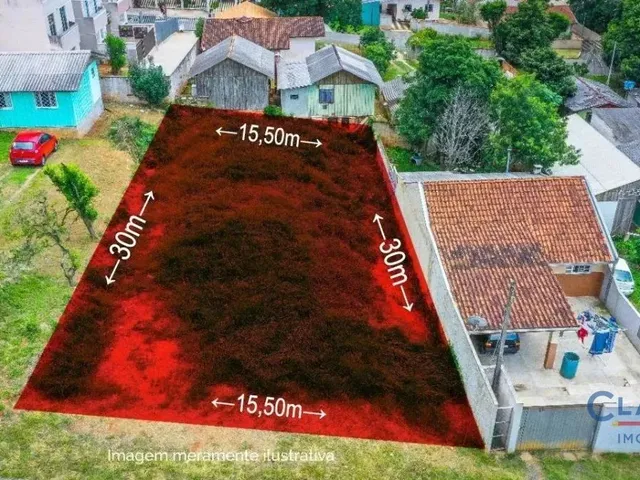 Terreno à venda, no bairro Jardim das Palmeiras em Campo Largo