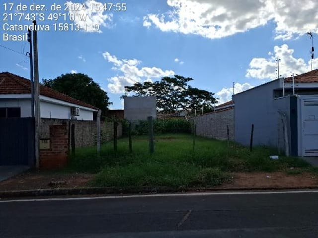 Foto do Terreno - Terreno à venda 50M², JARDIM IMPERIAL, CATANDUVA - SP | Imobiliária Compare