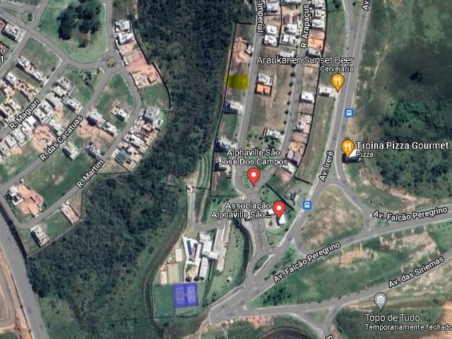 Foto do Terreno - Terreno à venda, 497 m² por R$ 910.000,00 - Condomínio Residencial Alphaville I - São José dos Campos/SP | RUSSI IMÓVEIS