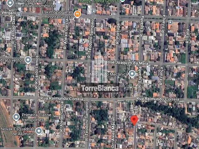 Terreno com 360m², à venda, no bairro Oficinas em Ponta Grossa