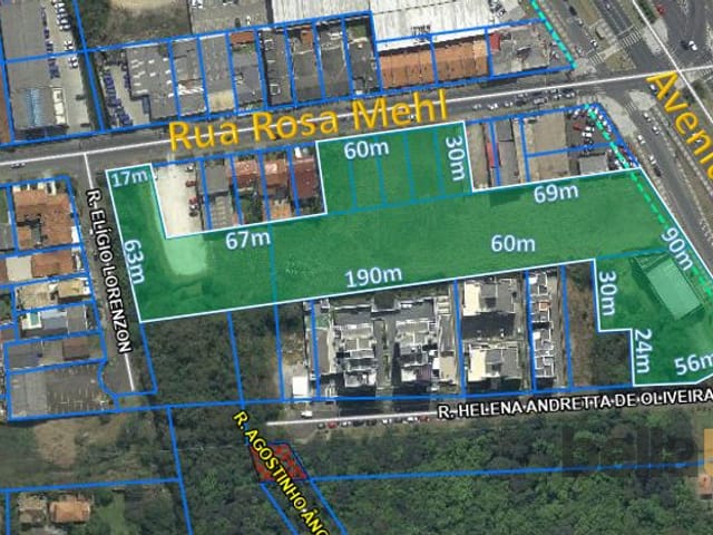 Terreno à venda, no bairro Uberaba em Curitiba