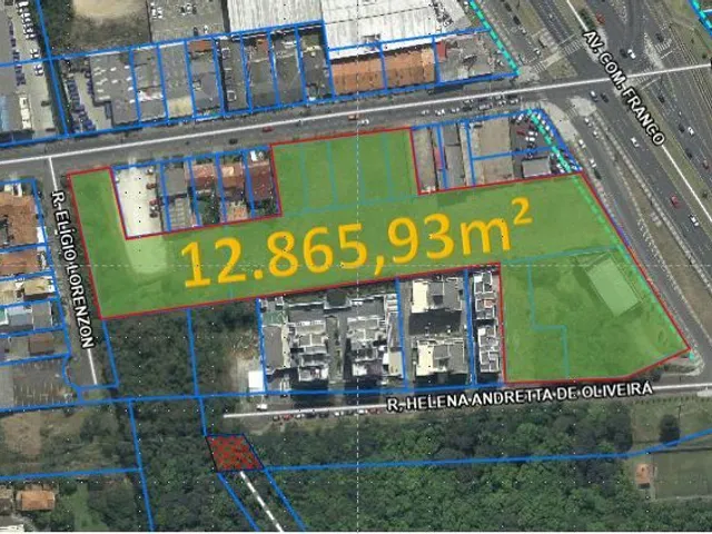 Terreno à venda, no bairro Uberaba em Curitiba