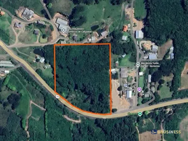 Terreno com 32m², à venda, no bairro Área Rural de Farroupilha em Farroupilha
