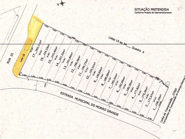 Terreno com 172m², à venda, no bairro Bairro Jardim Nossa Senhora das Graças em Cotia