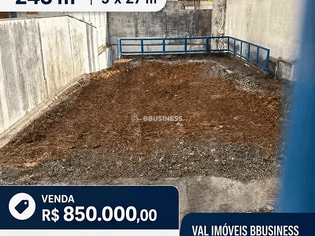 Terreno com 243m², à venda ou para alugar, no bairro Vila Gumercindo em São Paulo