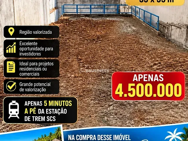 Terreno com 1200m², à venda, no bairro Fundação em São Caetano do Sul