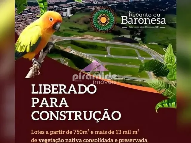 Terreno com 790m², à venda, no bairro Jardim Portugal em São José Dos Campos