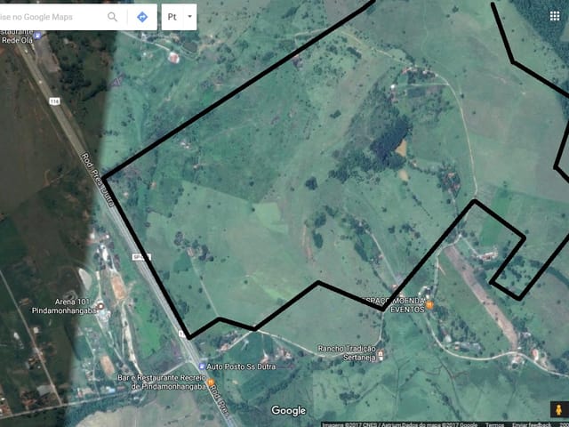 Terreno com 532400m², à venda, no bairro Zona Rural em Pindamonhangaba
