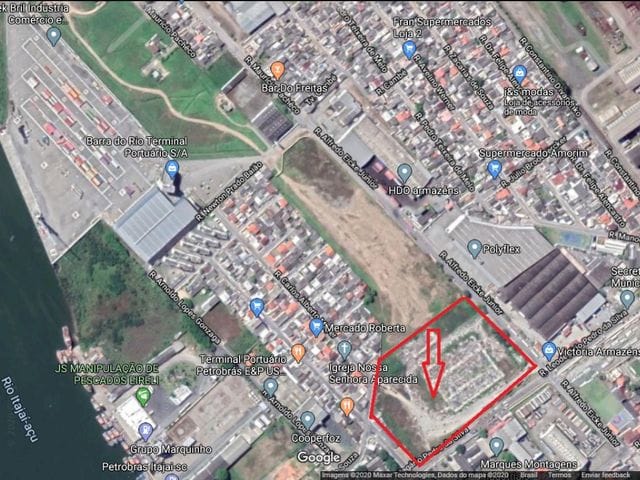 Terreno com 33m², à venda, no bairro Barra do Rio em Itajaí
