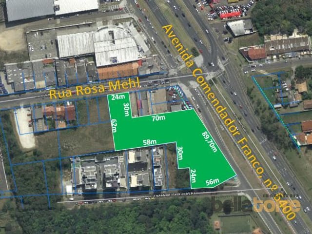 Terreno à venda, no bairro Uberaba em Curitiba