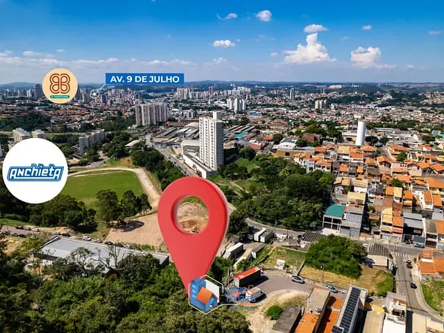 Terreno com 554m² 1 quarto e 1 banheiro, à venda, no bairro Jardim Palermo em Jundiaí