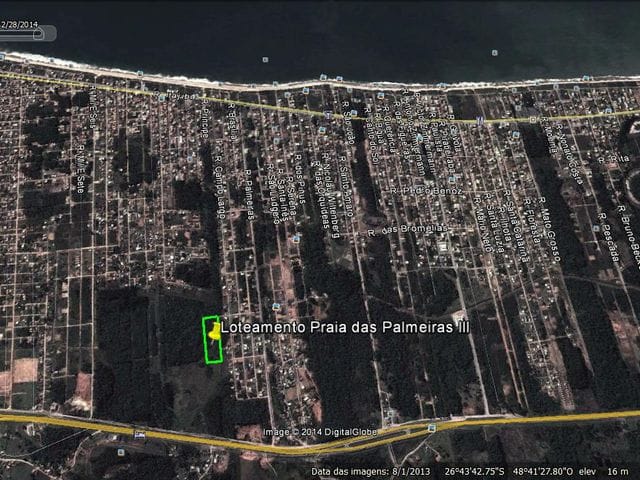 Terreno com 897m², à venda, no bairro Ponta do Jacques em Balneário Piçarras