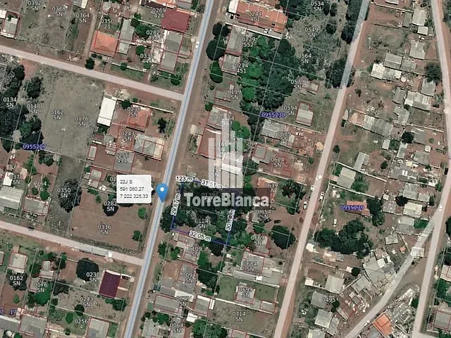 Terreno com 495m², à venda, no bairro Cará-Cará em Ponta Grossa