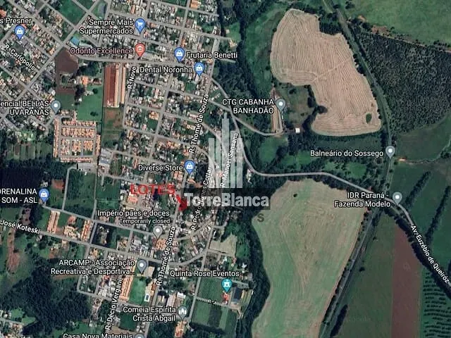 Terreno com 495m², à venda, no bairro Cará-Cará em Ponta Grossa