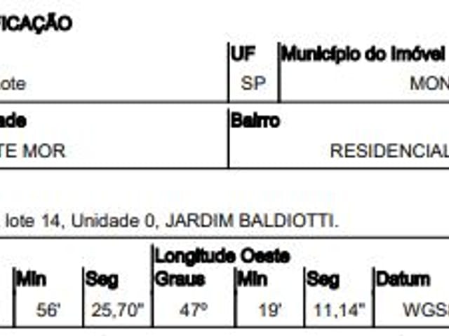Foto do Terreno - Terreno à venda 10M², RESIDENCIAL GAIVOTAS, MONTE MOR - SP | Imobiliária Compare