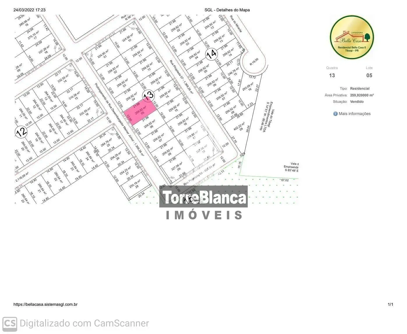 Terreno, 259 m² - Foto 2