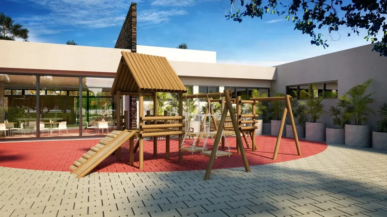 Perspectiva do Terreno - PRONTOS SANTA ÂNGELA - Terreno ALTO PADRÃO à venda, 710m² - Reserva Marajoara - Jardim das Samambaias, Jundiaí, SP | Copette Imóveis