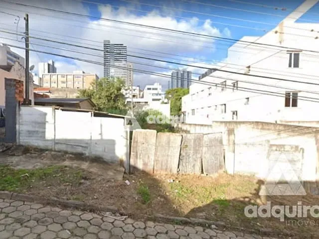 Terreno com 384m², à venda, no bairro Centro em Ponta Grossa