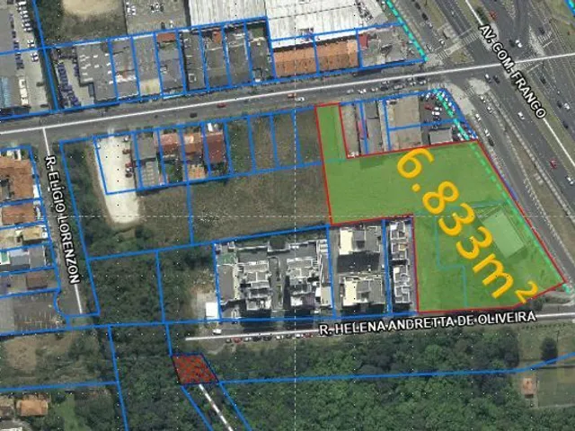 Terreno à venda, no bairro Uberaba em Curitiba
