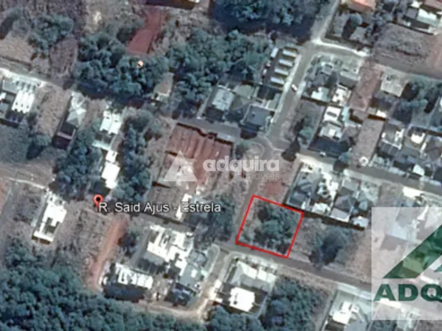 Terreno com 495m², à venda, no bairro Estrela em Ponta Grossa
