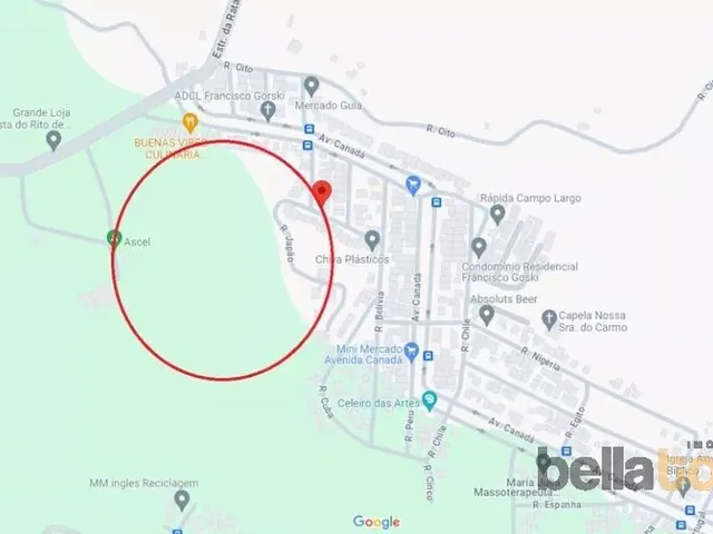 Terreno à venda, no bairro Conjunto Habitacional Monsenhor Francisco Gorski em Campo Largo