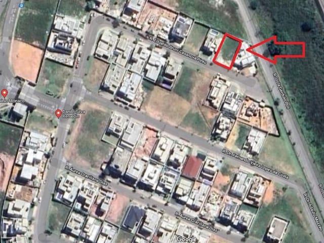 Foto do Terreno - Terreno à venda, 451 m² por R$ 620.000,00 - Condomínio Mônaco - São José dos Campos/SP | RUSSI IMÓVEIS